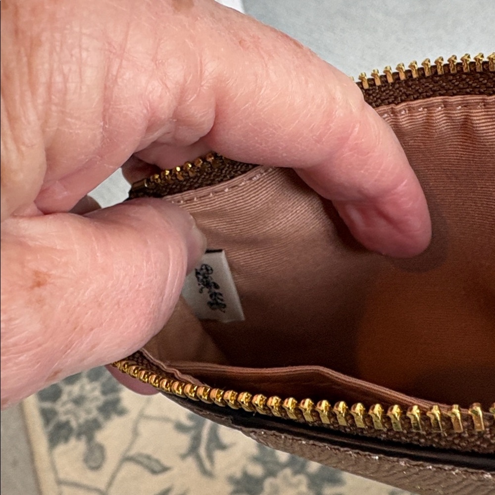 Coach Wristlet Class C Coated Canvas - Picture 7 of 8